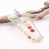 Clear Quartz Chakra necklace